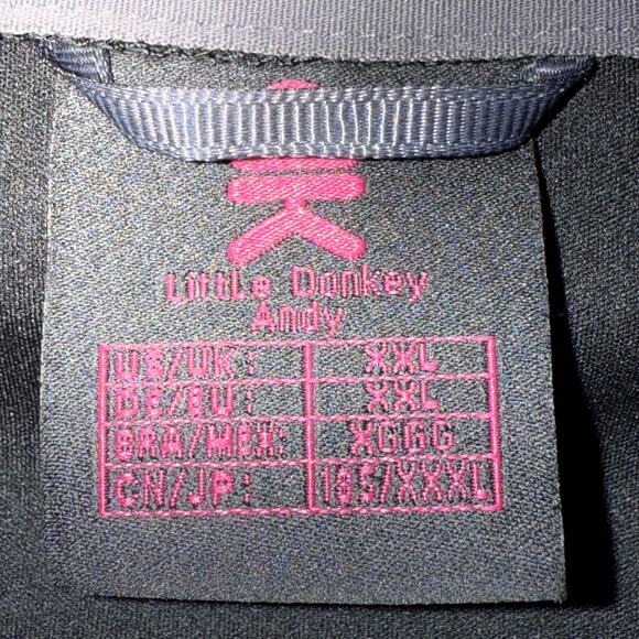 Little Donkey Andy Women's Dark Grey Short Sleeve Jacket Lightweight Vest XXL - Picture 5 of 7